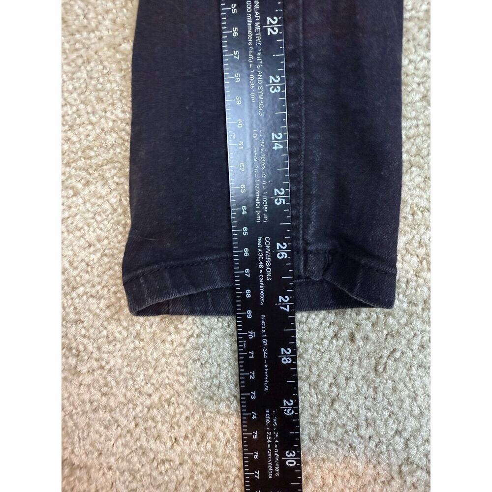 True Indigo Skinny Jeans Kids Size 12 Black Stretch Adjustable A527 - Picture 10 of 11